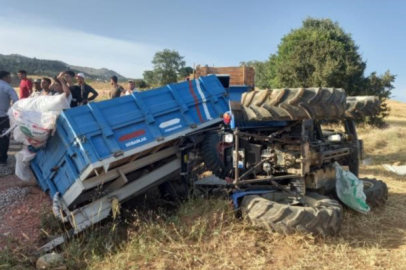 Çorum'da ağır yaralanan traktör sürücüsü hayatını kaybetti